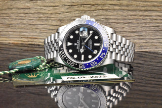 Rolex GMT-Master II BATGIRL - Jubilee - LC100 - Full Set - Automatik