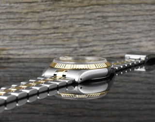 Tudor Prince Date Day 76213 Golden Diamond Dial Automatik B&P 2010