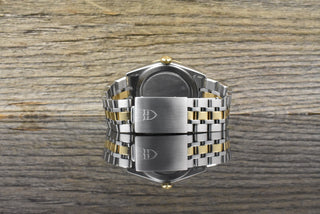 Tudor Prince Date Day 76213 Silver Linen Diamond Dial Automatik