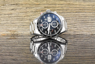 TAG Heuer Carrera Calibre 16 Day Date 43 Chronograph Black Ceramic / Black Dial Automatik