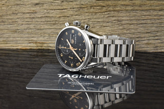 TAG Heuer Calibre 16 Chronograph 41MM Black Roségold / Japan Limited B&P