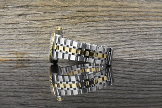 Tudor Prince Date Day 76213 Gold Linen Diamond Dial Automatik