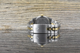Tudor Prince Date Day 76213 Gold Linen Diamond Dial Automatik