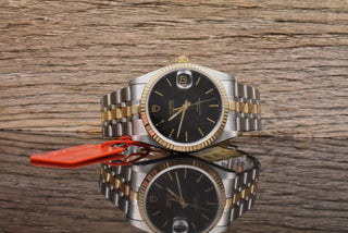 Tudor Prince Date 74033 MINT / NEUWERTIG - MEDIUM 34MM Stahl Gold - Full Set