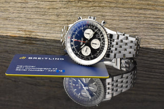 Breitling Navitimer 1 B01 Chronograph 43MM Neuwertig Panda Dial - 2022