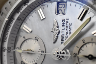 Breitling Chronomat GT A13352 MOP Dial / Perlmutt Automatik Full Set 2004