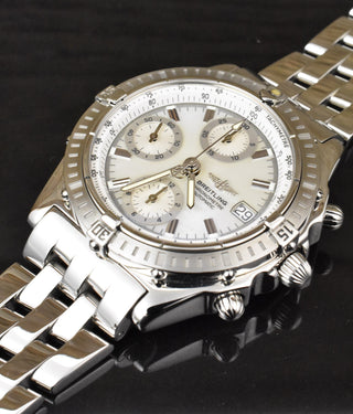 Breitling Chronomat GT A13352 MOP Dial / Perlmutt Automatik Full Set 2004