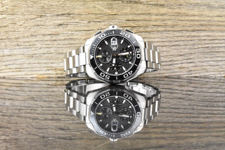 TAG Heuer Aquaracer 300M Calibre 16 43MM Chronograph Ceramic / Black Dial B&P 2017