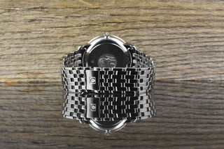 Omega De Ville Prestige Co-Axial 40MM Vintage Blue Automatik B&P