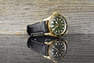 Tudor Black Bay 58 Green 18K Gold Automatik 79018V Full Set - 2022