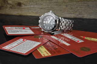 Omega Seamaster Diver 300 M Co Axial James Bond 50th Anniversary 212.30.36.20.51.001 Full Set