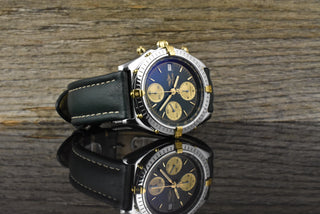 Breitling Chronomat British Racing Green - SERVICE 10/2025 - Automatik Vintage