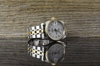 Tudor Prince Oysterdate 72033 unpoliert Stahl / Gold Automatik