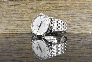 Omega De Ville Prestige Co Axial 37MM Silver Dial - Automatik - 2012 B&P