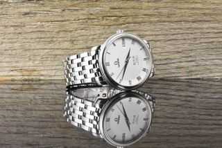 Omega De Ville Prestige Co Axial 37MM Silver Dial - Automatik - 2012 B&P