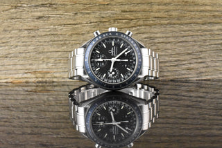 Omega Speedmaster Day Date Tripel Date Blue Ghost Bezel 3520.50 Vintage 2002