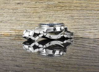 Omega Speedmaster Date 321280 Blue Dail Chronograph Automatik