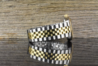 Tudor Prince Oysterdate 75203 by Rolex Automatic Gold Linen Dial Tritium 1983