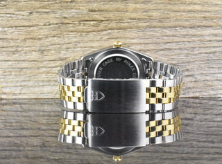 Tudor Prince Oysterdate 75203 by Rolex Automatic Gold Linen Dial Tritium 1983