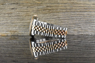 Rolex Datejust 36 Stahl & Roségold - Pink Computer Diamond Dial - B&P 2013