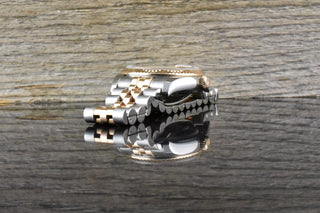 Rolex Datejust 36 Stahl & Roségold - Pink Computer Diamond Dial - B&P 2013