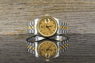 Tudor Prince Date Day 76213 Automatik Stahl / Gold - Linen Dial - 2016