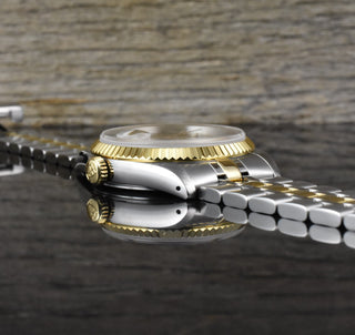 Tudor Prince Date Day 76213 Automatik Stahl / Gold - Linen Dial - 2016