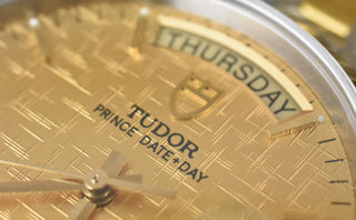 Tudor Prince Date Day 76213 Automatik Stahl / Gold - Linen Dial - 2016