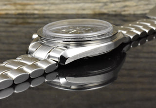 Omega Speedmaster Broad Arrow 1957 Black Dial Automatik - Full Set