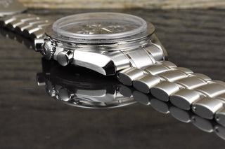 Omega Speedmaster Broad Arrow 1957 Black Dial Automatik - Full Set