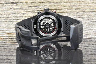 TAG Heuer Carrera 02 Carbon Skeleton Chronograph 45MM SERVICE 2026 B&P 2019
