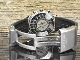 Breitling Navitimer 01 Special Edition Gray Panda / Rubber / Automatik - Full Set