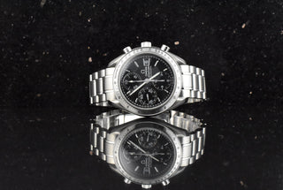 Omega Speedmaster Date 39 Black Dial Automatik 351350 Vintage 2000