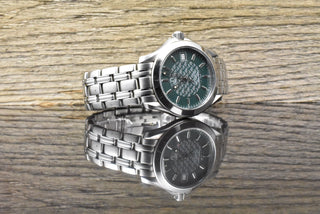 Omega Seamaster 120 M Jacques Mayol Limited Edition Green Dial unpoliert - Vintage