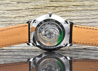 Jaeger-LeCoultre Master Grande Ultra Thin Q1358420 / 174.8.90.S Stahl - B&P 2015