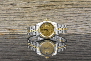 Tudor Prince Oysterdate Princess Oysterdate 92413N Stahl / Gold unpoliert - Zertifikat 2015