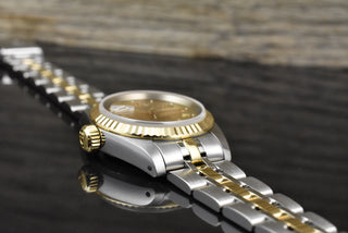 Tudor Prince Oysterdate Princess Oysterdate 92413N Stahl / Gold unpoliert - Zertifikat 2015