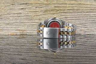 Tudor Prince Date 74033 NOS / UNGETRAGEN Silver Linen Diamond Dial - 2001