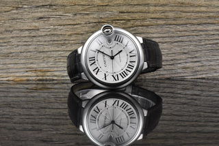 Cartier Ballon Bleu 42mm Automatik W69012Z4 / 3765 Stahl