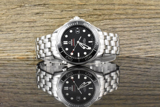 Omega Seamaster Diver 300 M Co-Axial 41MM Black Ceramic Referenz 212.30.41.20.01.003 Full Set 2013