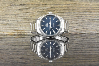 Omega Seamaster Aqua Terra 150M Master Co-Axial 41.5MM Blue Dial - Full Set