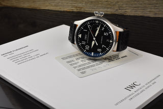 IWC Große Fliegeruhr Big Pilot IW500401 Black Dial Automatik - Zertifikat 2009