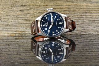 IWC Große Fliegeruhr Big Pilot Le Petit Prince - Blue Dial IW501002 B&P 2018