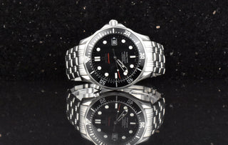 Omega Seamaster Diver 300 M Co Axial 41MM Black Wave Dial - one of the last - Automatic