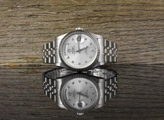 Tudor Prince Date 76214 Stahl / Weißgold top Bezel - Full Set