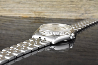 Tudor Prince Date 76214 Stahl / Weißgold top Bezel - Full Set