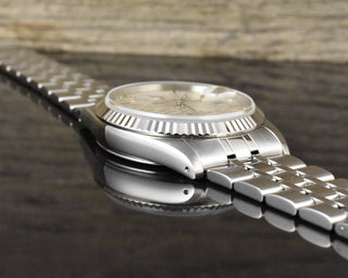 Tudor Prince Date 76214 Stahl / Weißgold top Bezel - Full Set