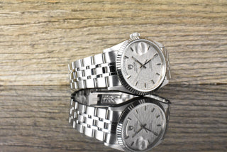 Tudor Prince Date 76214 Stahl / Weißgold top Bezel - Full Set