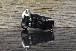 IWC Fliegeruhr Doppelchronograph Double Chronograph IW377801 unpoliert - Black Dial - B&P 2012