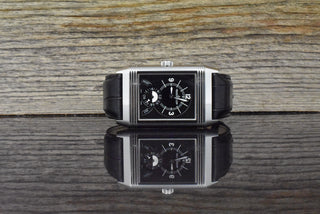Jaeger-LeCoultre Grande Reverso Duo unpoliert / very Nice / Folding Clasp - 2018